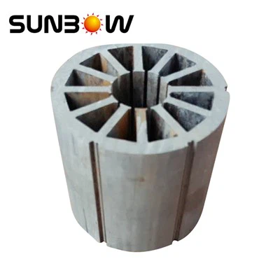 Núcleo amorfo del estator del motor